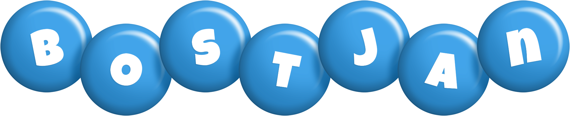 Bostjan candy-blue logo