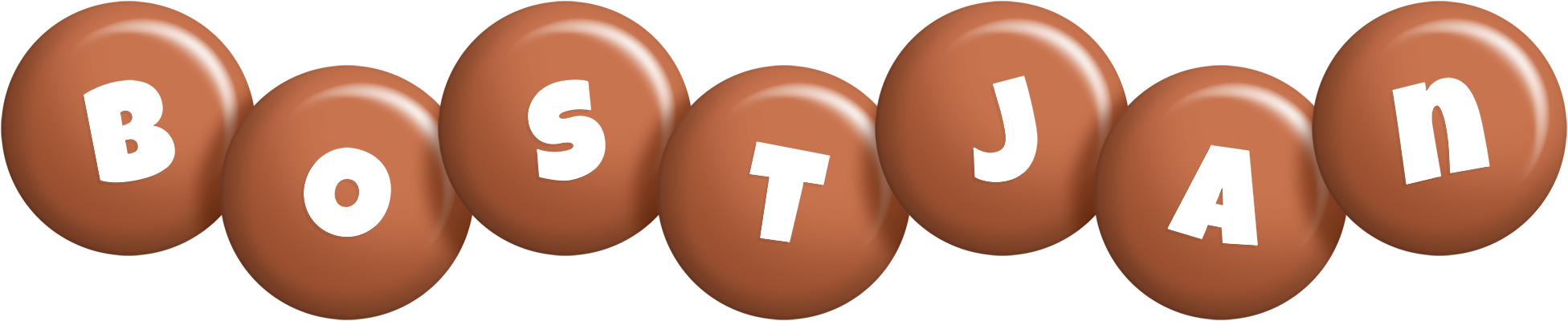 Bostjan candy-brown logo
