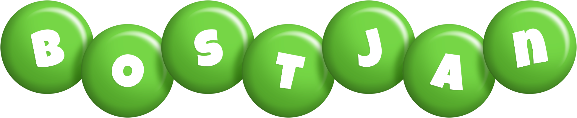 Bostjan candy-green logo