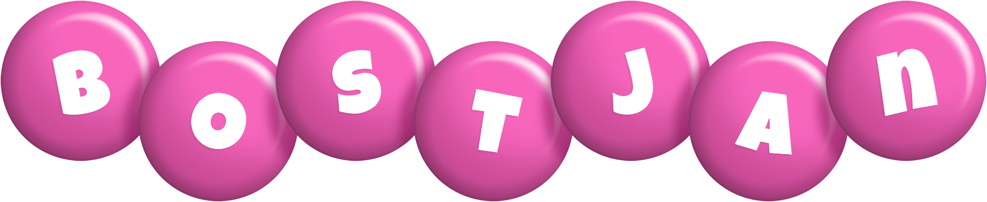 Bostjan candy-pink logo