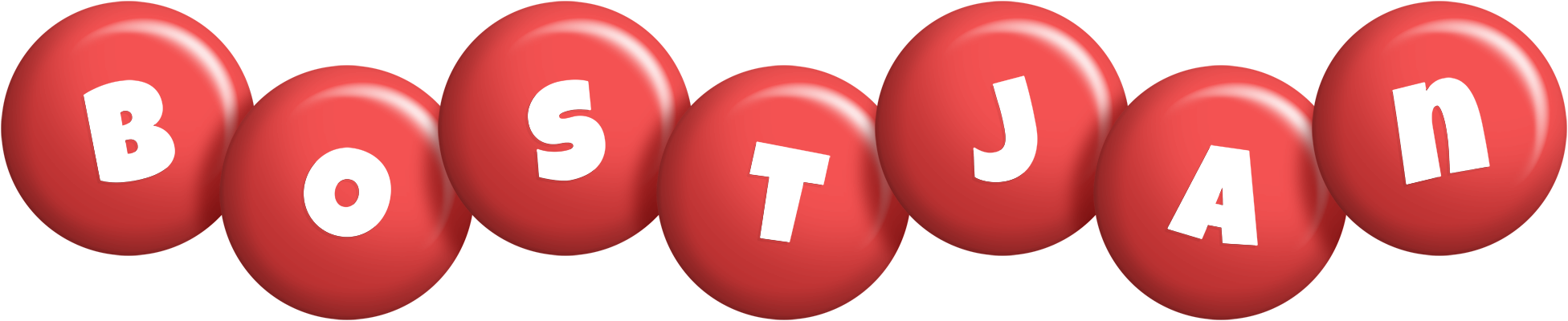 Bostjan candy-red logo