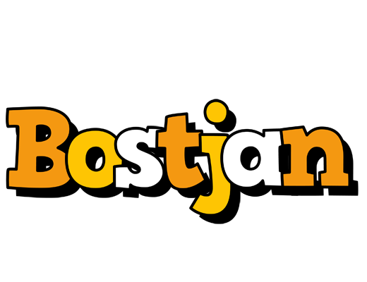 Bostjan cartoon logo