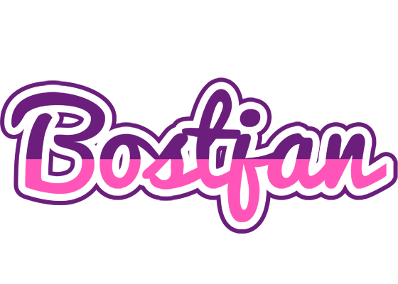 Bostjan cheerful logo