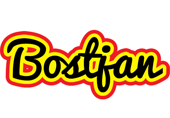 Bostjan flaming logo