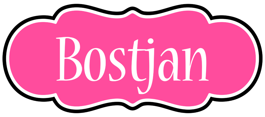 Bostjan invitation logo