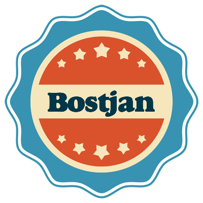 Bostjan labels logo