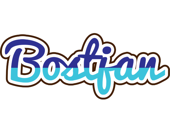 Bostjan raining logo