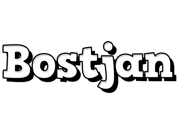 Bostjan snowing logo