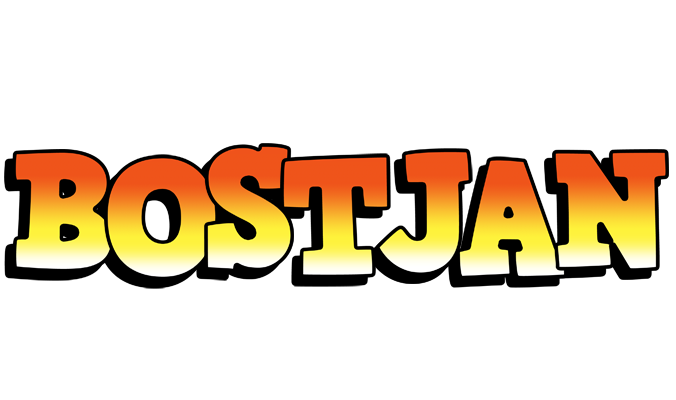 Bostjan sunset logo