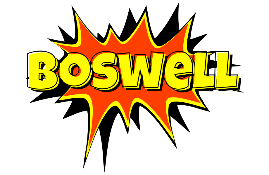 Boswell bazinga logo