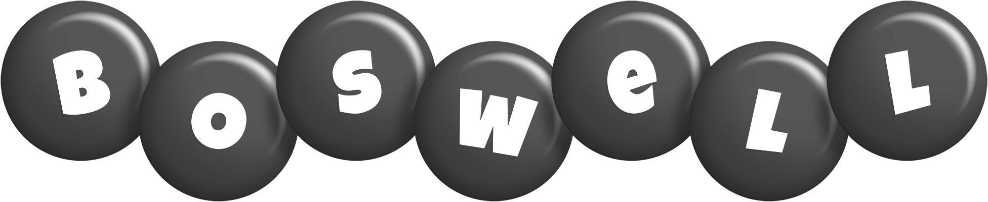 Boswell candy-black logo