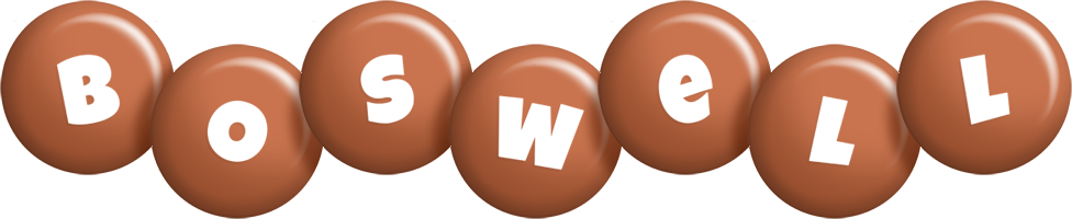 Boswell candy-brown logo