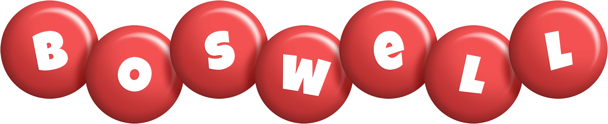 Boswell candy-red logo