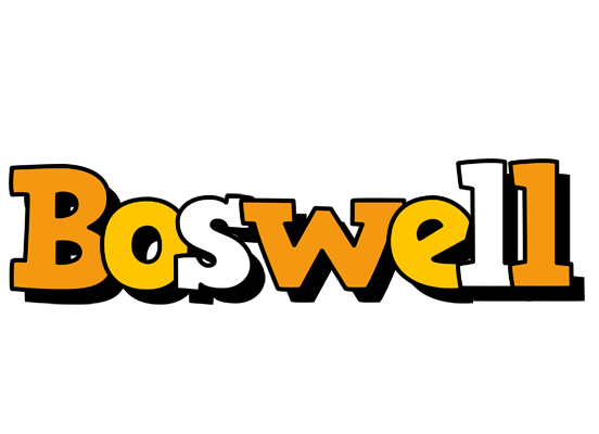 Boswell cartoon logo