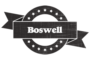 Boswell grunge logo