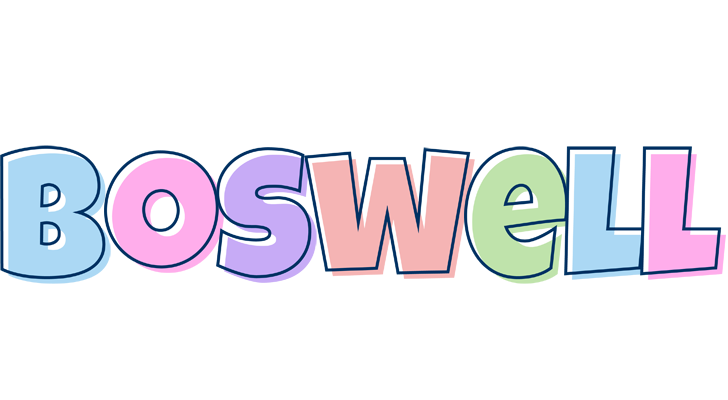 Boswell pastel logo