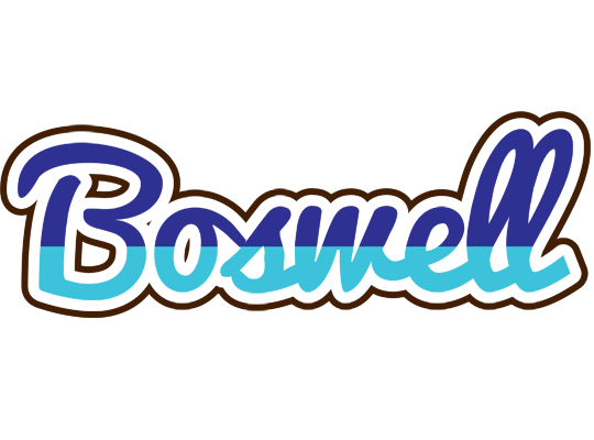 Boswell raining logo