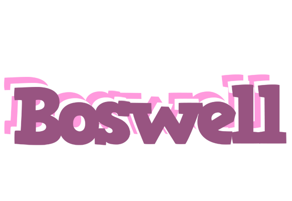 Boswell relaxing logo