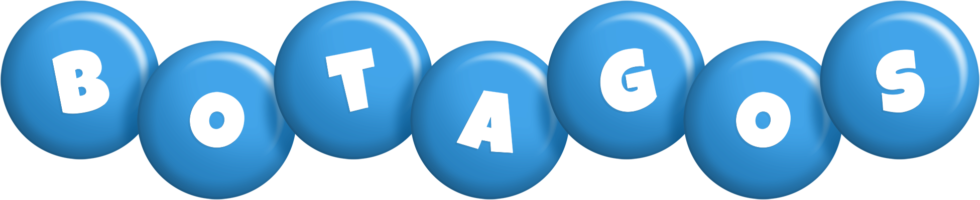 Botagos candy-blue logo