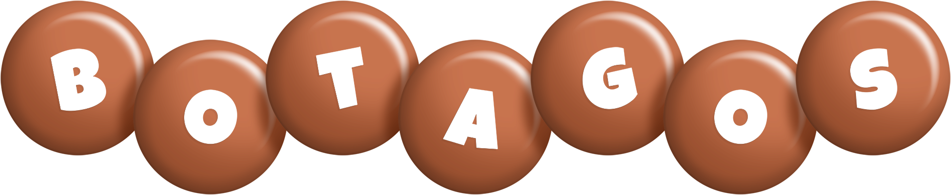 Botagos candy-brown logo