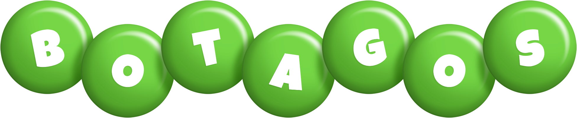 Botagos candy-green logo