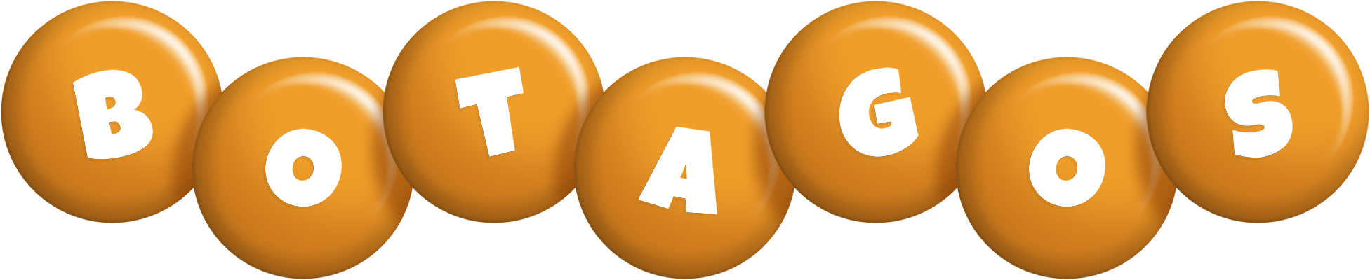 Botagos candy-orange logo