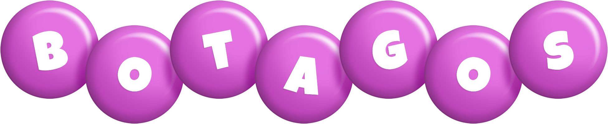 Botagos candy-purple logo