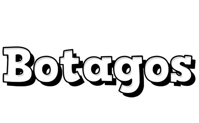 Botagos snowing logo