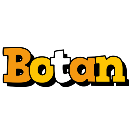 Botan cartoon logo