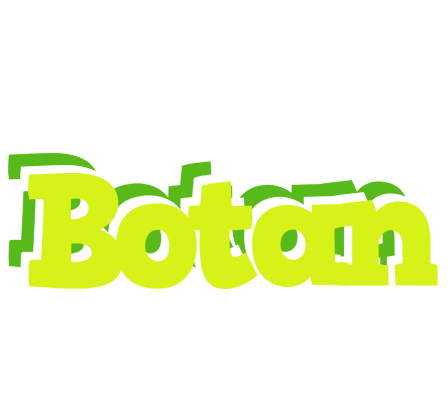 Botan citrus logo