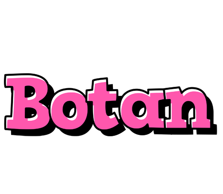 Botan girlish logo