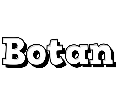 Botan snowing logo