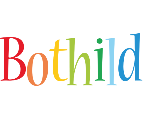 Bothild birthday logo