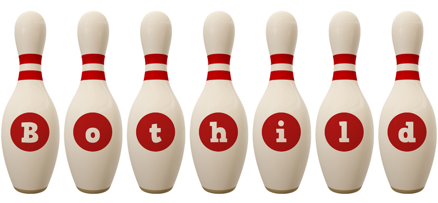 Bothild bowling-pin logo
