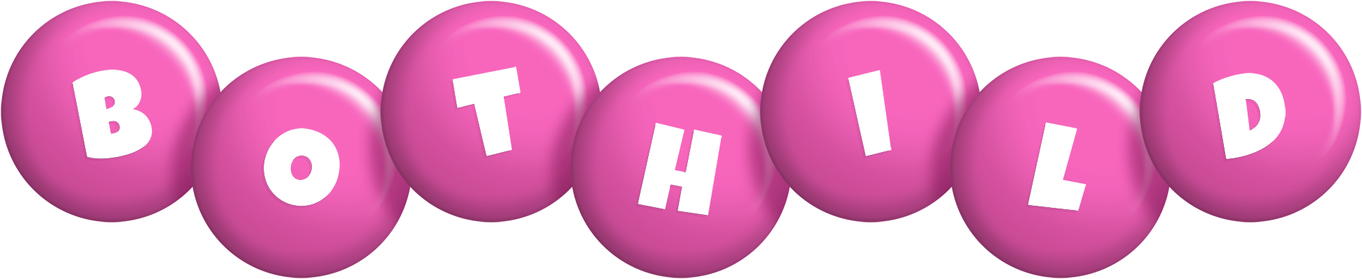Bothild candy-pink logo