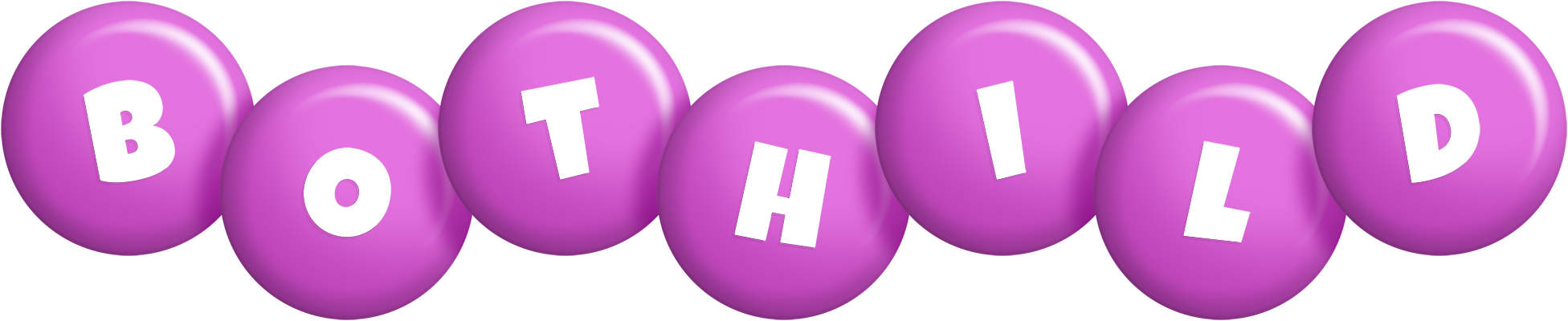 Bothild candy-purple logo