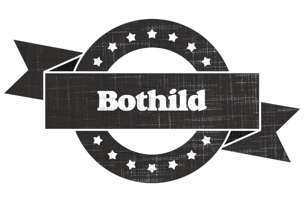 Bothild grunge logo