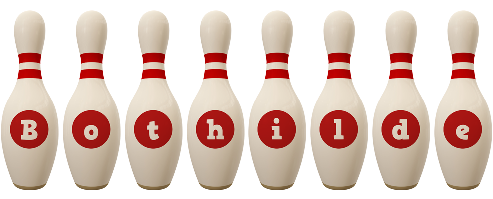 Bothilde bowling-pin logo