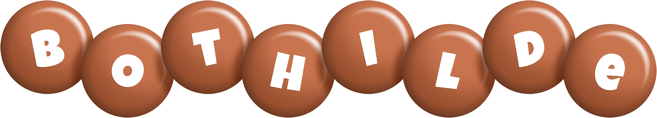 Bothilde candy-brown logo