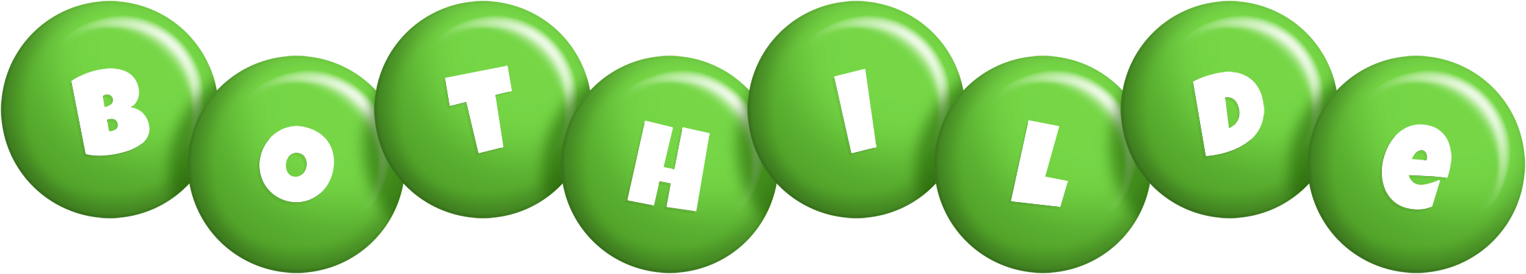 Bothilde candy-green logo