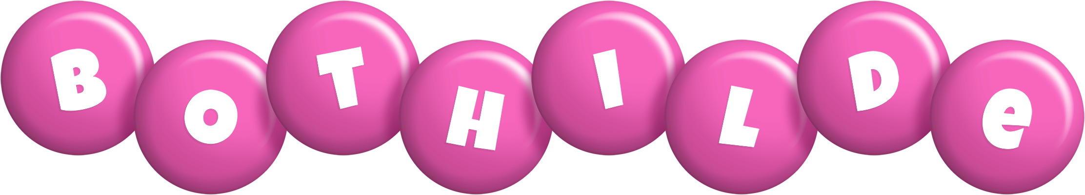 Bothilde candy-pink logo