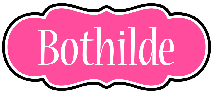 Bothilde invitation logo