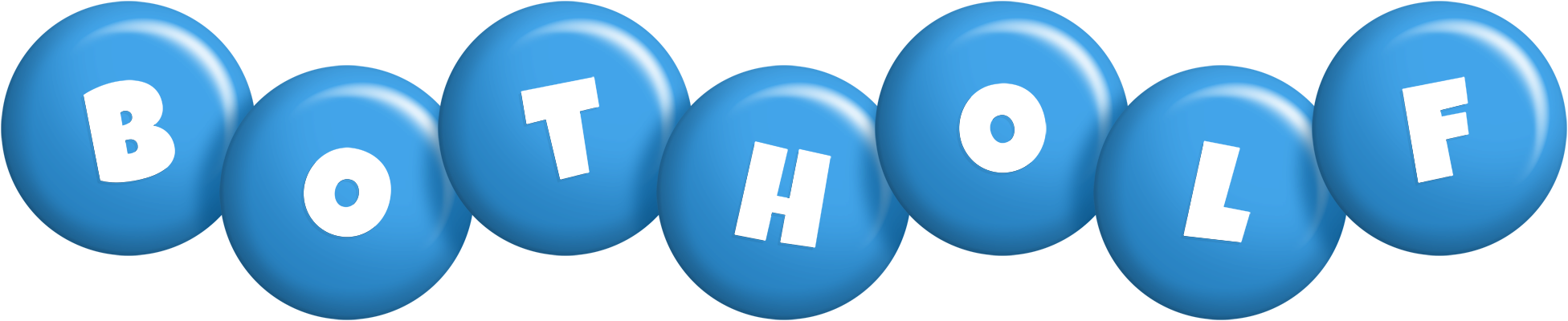 Botholf candy-blue logo