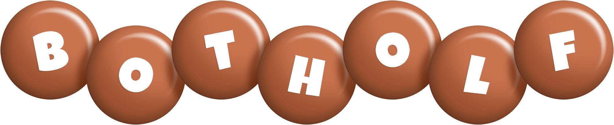 Botholf candy-brown logo