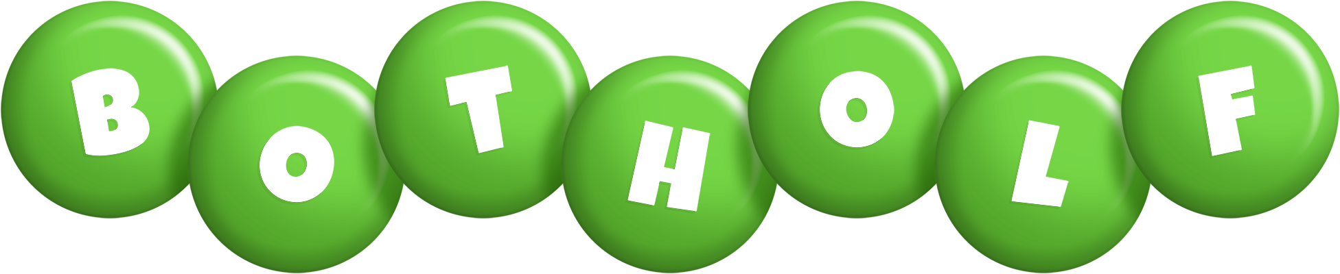 Botholf candy-green logo