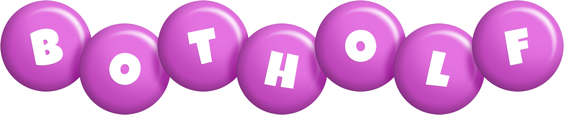 Botholf candy-purple logo