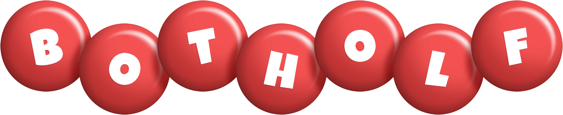 Botholf candy-red logo