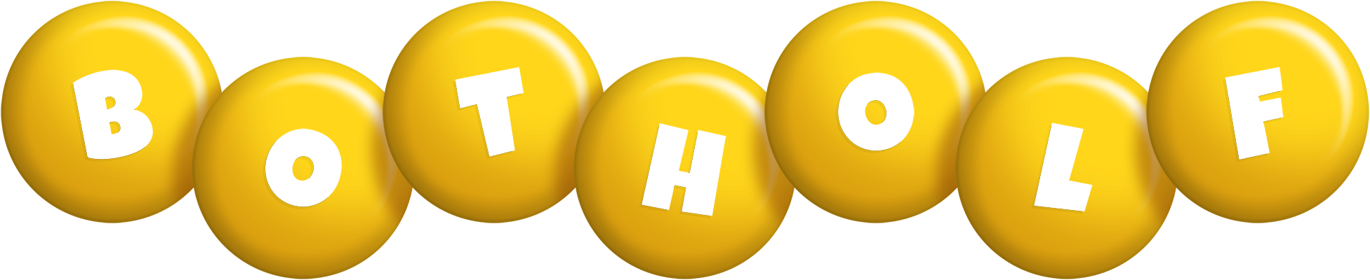 Botholf candy-yellow logo