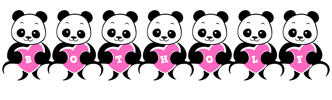 Botholf love-panda logo