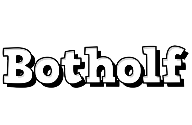 Botholf snowing logo